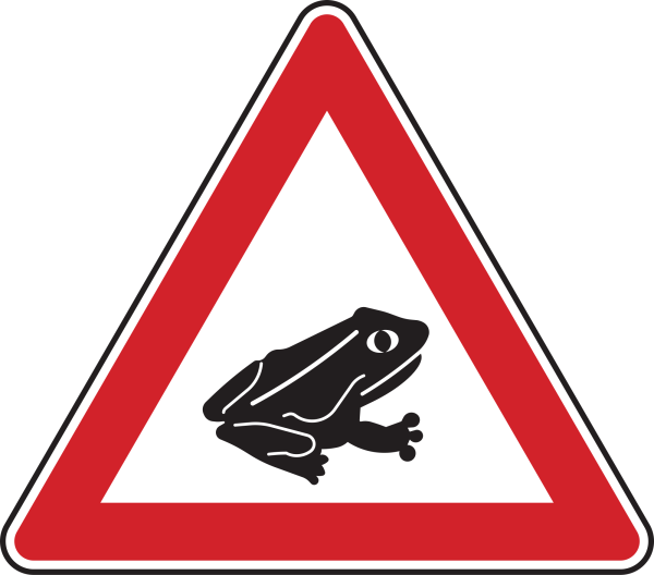 Amphibienwanderung, Aufstellung links