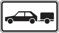 Zusatzzeichen 1010-59 „Personenkraftwagen mit...