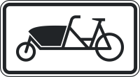 Fahrrad zum Transport von Gütern oder Personen -...