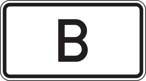 Tunnelkategorie "B" gemäß ADR-Übereinkommen