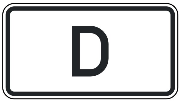Tunnelkategorie "D" gemäß ADR-Übereinkommen