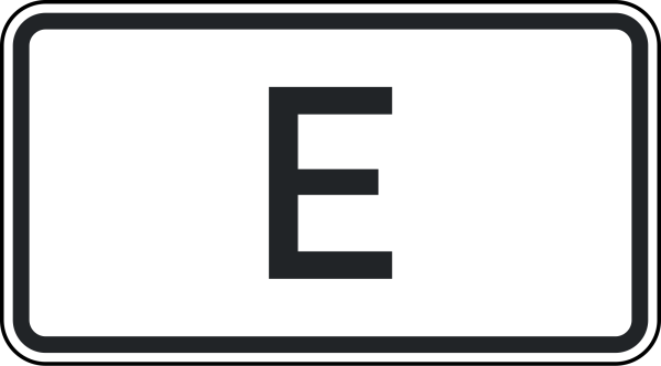 Tunnelkategorie "E" gemäß ADR-Übereinkommen