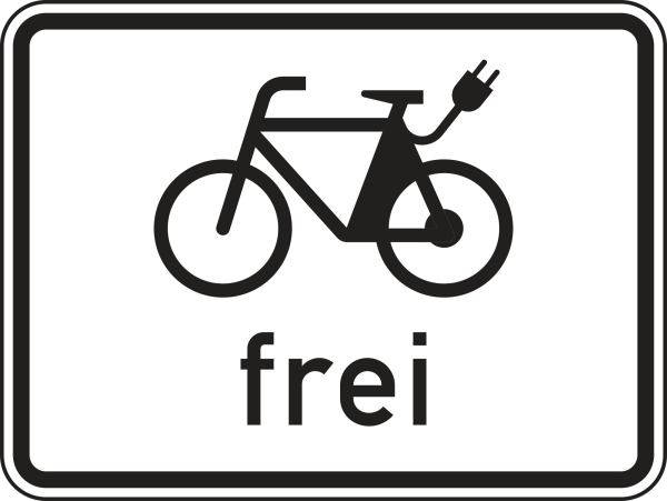 E-Bikes frei