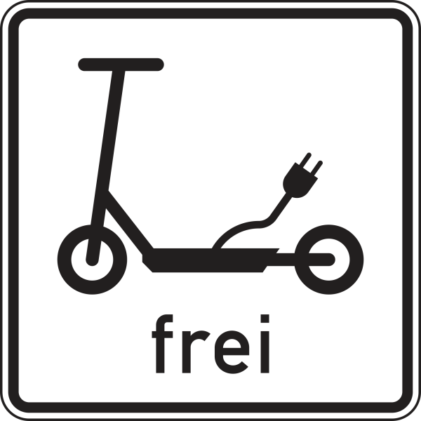 Elektrokleinstfahrzeuge frei