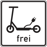 Elektrokleinstfahrzeuge frei