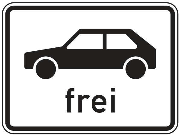 Personenkraftwagen frei
