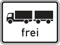 Zusatzzeichen 1024-13 „Lastkraftwagen mit...
