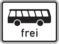 Kraftomnibusse frei