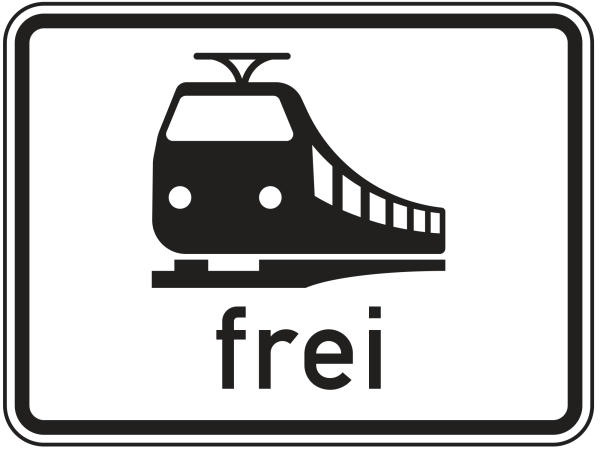 Schienenbahnen frei