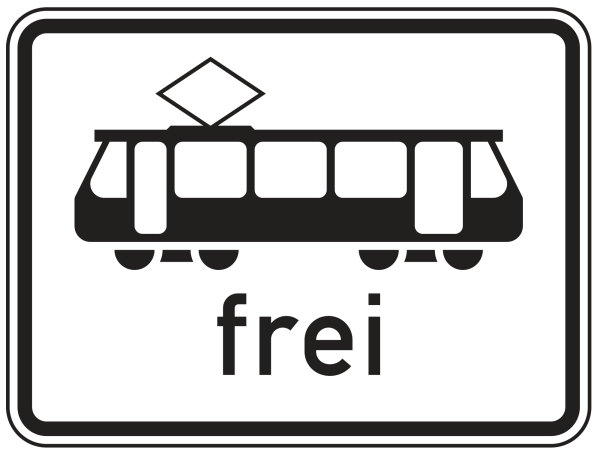 Straßenbahnen frei