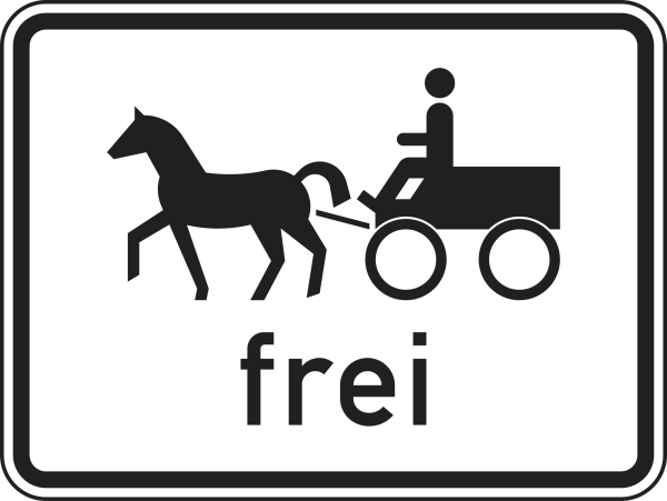 Gespannfuhrwerke frei