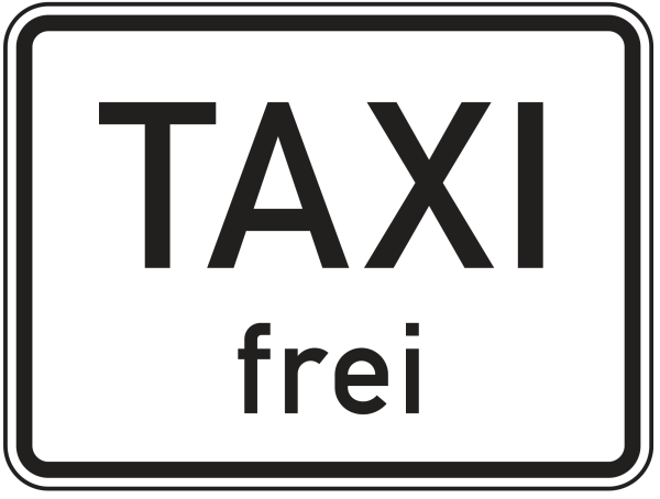 Taxi frei