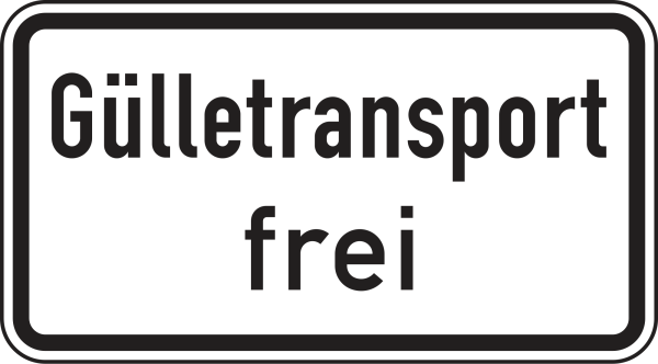 Gülletransport frei