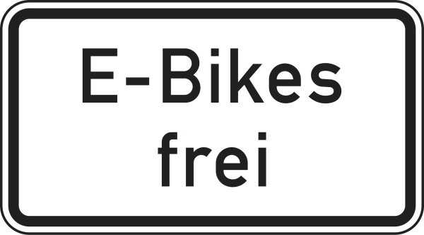 E-Bikes frei