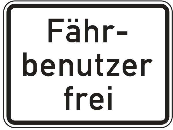 Fährbenutzer frei