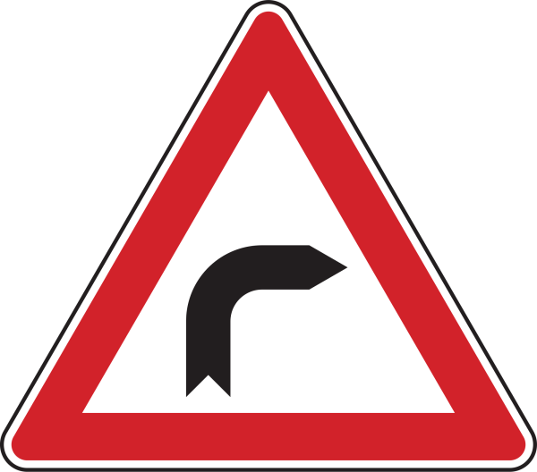 Kurve rechts