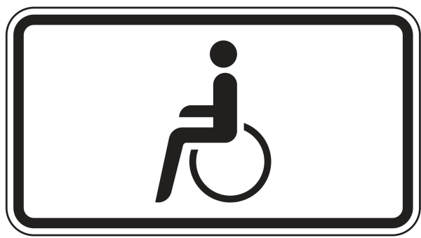 Nur Schwerbehinderte mit außergewöhnlicher Gehbehinderung und Blinde