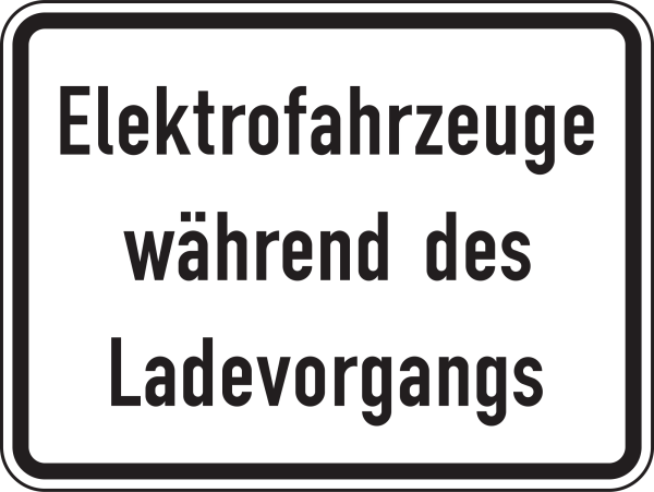 Elektrofahrzeuge während des Ladevorgangs