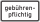 Gebührenpflichtig