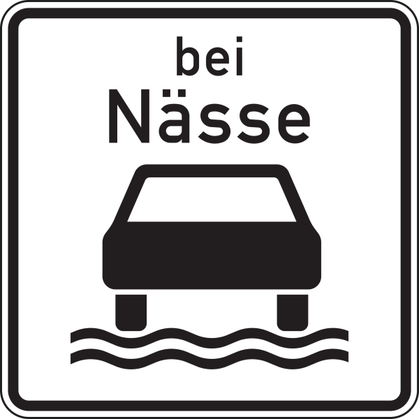Bei Nässe