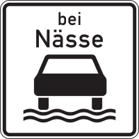 Bei Nässe