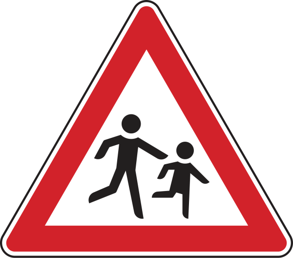 Kinder, Aufstellung links