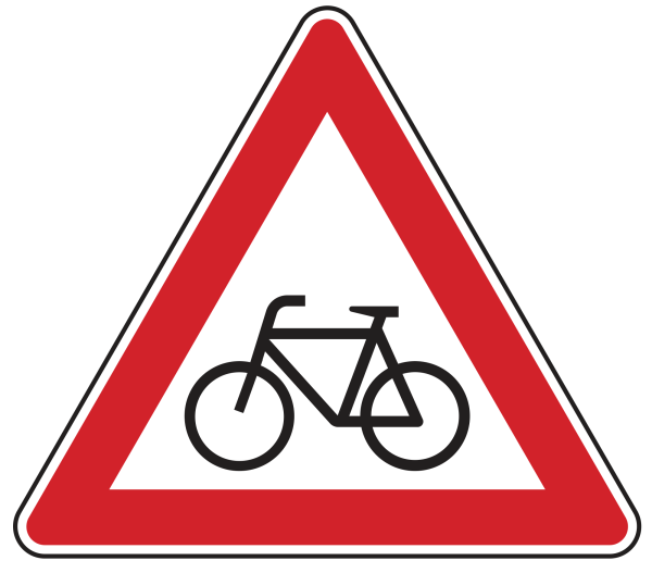 Radverkehr, Aufstellung rechts