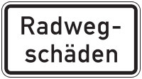 Radwegschäden