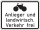 Radfahrer, Anlieger und landwirtschaftlicher Verkehr frei