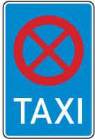 Verkehrszeichen 229 „Taxenstand“ -...