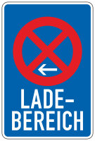 LADEBEREICH Ende, Aufstellung links