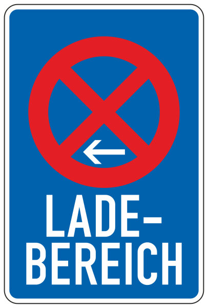 Ladebereich Ende (Aufstellung links)