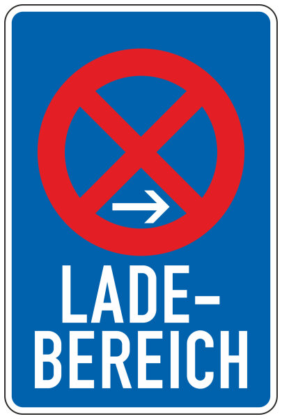 LADEBEREICH Ende, Aufstellung rechts