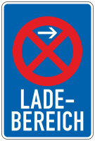 Ladebereich Anfang (Aufstellung links)
