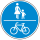 Gemeinsamer Geh- und Radweg