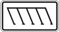 Parkordnung schräg (von rechts)