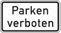Parken verboten