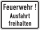 Feuerwehr! Ausfahrt freihalten