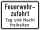 Feuerwehrzufahrt Tag und Nacht freihalten