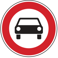 Verkehrszeichen 251 „Verbot für...