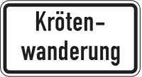 Krötenwanderung