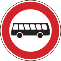 Verkehrszeichen 257-54 „Verbot für...