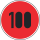 Zulässige Höchstgeschwindigkeit "100"