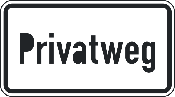 Privatweg