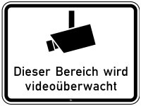 (Kamerasymbol) Dieser Bereich wird videoüberwacht