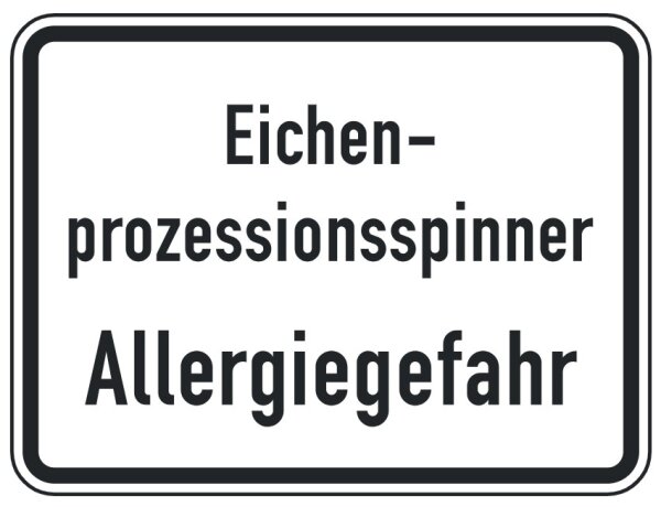 Eichenprozessionsspinner - Allergiegefahr