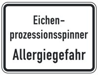 Eichenprozessionsspinner - Allergiegefahr