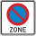 Beginn eines eingeschränkten Haltverbots für eine Zone