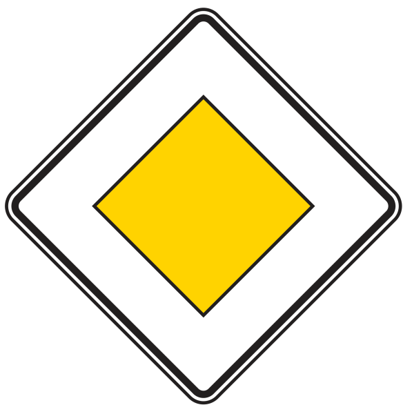 Vorfahrtstraße