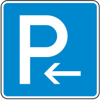 Parken Anfang (Aufstellung rechts) oder Parken Ende...